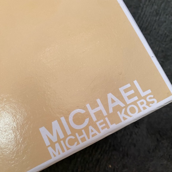 Michael Kors - black leather wedge boots - size 5.5 - used with box - Picture 8 of 11